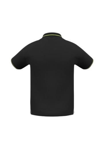 Picture of Biz Collection Mens Jet Polo Shirt 50% Cotton 50% BizCool Polyester Pique Knit